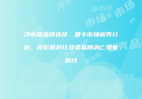 净水器品牌选择、显卡市场新秀分析、投影机对比及老品牌消亡现象探讨