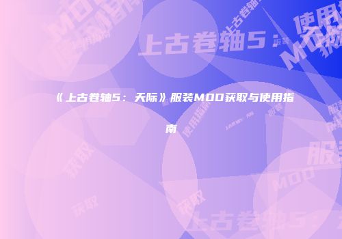 《上古卷轴5：天际》服装MOD获取与使用指南