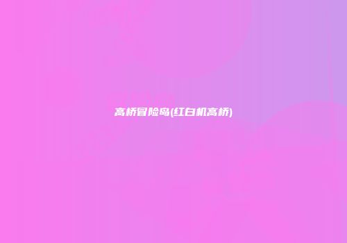高桥冒险岛(红白机高桥)