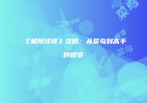 《极限球球》攻略：从菜鸟到高手的蜕变