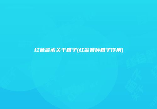 红色警戒关于箱子(红警各种箱子作用)