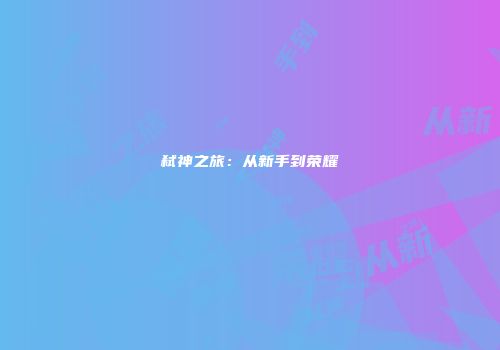 弑神之旅：从新手到荣耀