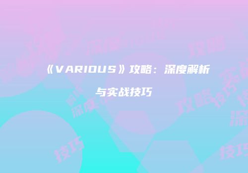 《VARIOUS》攻略：深度解析与实战技巧