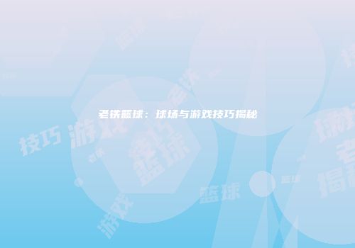 老铁篮球：球场与游戏技巧揭秘